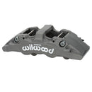 Wilwood AERO6-DM Right Brake Caliper - 1.75/1.62/ 1.62 in Piston Bores / 1.25 in Rotor Thickness / Anodized / F-150/Raptor | 120-16829