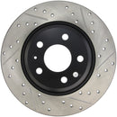 StopTech Sport Drilled & Slotted Brake Rotors – 2009-2020 Audi A4