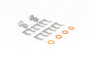 Goodridge Stainless Steel Braided Brake Line Kit – 1989-1991 Honda Civic / CRX (w/ Rear Drum)