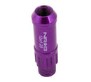 NRG 700 Series M12 X 1.25 Steel Lug Nut with Dust Cap Cover Set 21 Pc with Locks & Lock Socket
