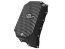 aFe Transmission Pan with Machined Fins – 20–25 GM Diesel 6.6L V8 L5P – Black