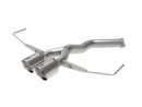 aFe Takeda 3 in. to 2.5 in. 304 Stainless Steel Axle-Back Exhaust System (Polished Tip) – 19–20 Hyundai Veloster 1.6L I4 Turbo