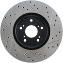 StopTech Sport Drilled & Slotted Brake Rotors – 2001-2003 Acura CL product image 5