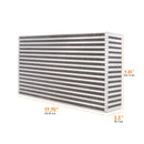 Mishimoto Performance Intercooler – Universal Air-to-Air Core – 17.75in / 9.85in / 3.5in