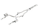 Borla Cat-Back Exhaust – 2015–2016 Dodge Charger Hellcat 6.2L V8 with Valves No Tips Factory Valance - product image 3