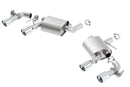 Borla Axle-Back Exhaust – 16 Chevy Camaro SS 6.2L with Dual NPP Quad Tips Dual Exit Rear Section - product image 11
