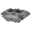 Wilwood Billet Narrow Dynalite Radial Brake Caliper - 1.88 in Piston Bore / 0.81 in Rotor Thickness / Anodized / Sprint, Side Inlet | 120-14765-SI