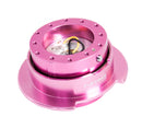 NRG Gen 2.5 Steering Wheel Quick Release – Pink Body / Pink Ring
