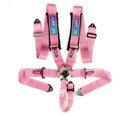 NRG 5PT 3in. Seat Belt Harness / Cam Lock - Pink – Default Title