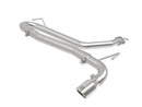 aFe Takeda 2.5" 304 Stainless Steel Axle-Back Exhaust without Muffler with Polished Tip 2018–2022 Hyundai Kona 1.6L Turbo AWD
