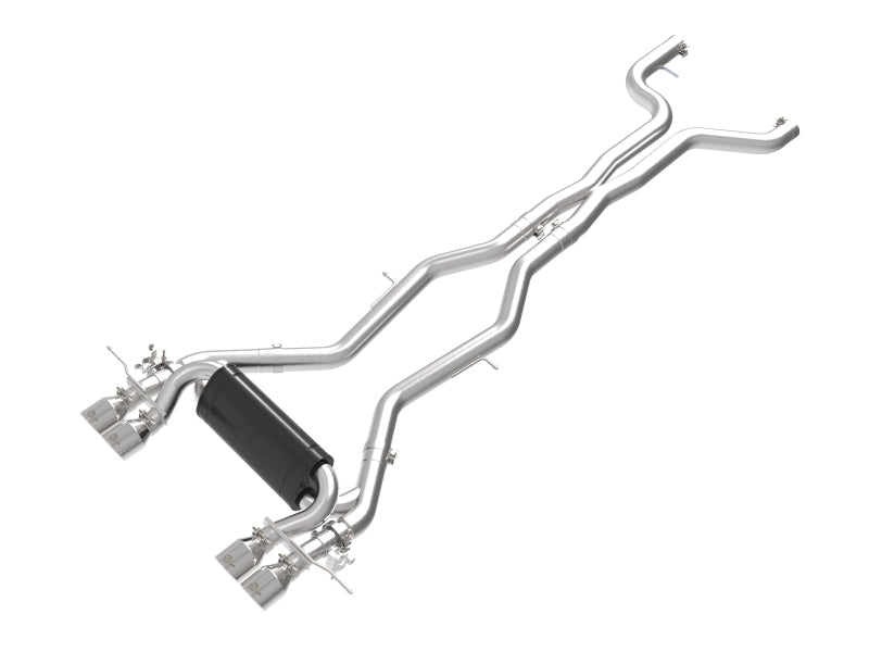 aFe MACH Force-Xp Cat-Back Exhaust w/ Polished Tip - 23-25 BMW M2 L6-3.0L (G87)