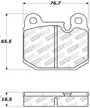 StopTech Sport Brake Pads – 1981-1986 Alfa Romeo GTV-6 product image 2