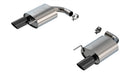 Borla Axle-Back Exhaust – 2024 Ford Mustang GT 5.0L V8 | | Non-Active Exhaust - Black Chrome - Borla exhaust system