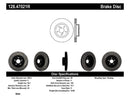 StopTech Sport Drilled Brake Rotors – 2022-2023 Toyota GR86 (ZN8) product image 4