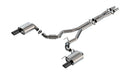 Borla Cat-Back Exhaust – 2024 Ford Mustang GT 5.0L V8 | | Non-Active Exhaust - Black Chrome - product image 6
