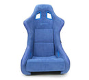 NRG FRP Bucket Seat (Medium) Prisma-Chromatic Royal Blue Vegan Suede with Chameleon Back – Default Title