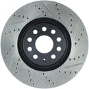 StopTech Sport Drilled & Slotted Brake Rotors – 2015-2023 Volkswagen GTI product image 8