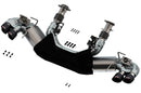 Borla Cat-Back Exhaust – 2020 Chevrolet Corvette C8 6.2L 3in Dual Round Angle Cut - Borla exhaust system