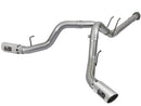 aFe 4 in. Stainless Steel DPF-Back Exhaust System – 17 Ford Diesel Trucks 6.7L V8 Turbo Diesel