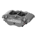 Wilwood Billet Narrow Dynalite Radial Brake Caliper - 1.75 in Piston Bore / 1.00 in Rotor Thickness / Anodized / Side Inlet | 120-15567-SI