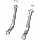 MagnaFlow 66-72 Chevy C10 Pickup V8 2-Piece Front Exhuast Pipe Kit (2in Tubing/Clamps/Inlet Flanges)