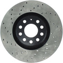 StopTech Sport Drilled Brake Rotors – 2001-2009 Audi A4 product image