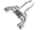 AWE Tuning SwitchPath Axle-Back Exhaust (Chrome Silver Tips) - 2020-2025 BMW X3 M / M Comp (F97) AWD
