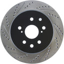 StopTech Sport Drilled & Slotted Brake Rotors – 2016-2017 Lexus IS200t product image