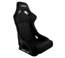 NRG FRP Bucket Seat (Black with Multi Color Geometric Pattern) - Large