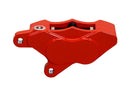 Wilwood GP310 Left Brake Caliper - 1.25 in Piston Bore / 0.25 in Rotor Thickness / Red / Front, 2000-2007 | 120-7739-RD