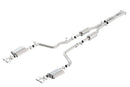 Borla Cat-Back Exhaust – 2009–2014 Dodge Challenger R / T 5.7L . Dual Rctgl. Angle CB - Rear Split Exit - product image 2