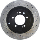 StopTech Sport Drilled & Slotted Brake Rotors – 2008-2015 Mitsubishi Lancer