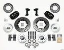 Wilwood Forged Dynalite Front Brake Kit (Black Calipers) - 1974-1980 Ford Pinto / 1974-1980 Ford Mustang II - Disc Spindle Only / 11.00 in Drilled & Slotted Rotors | 140-11017-D