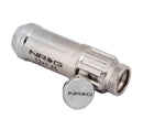 NRG 700 Series M12 X 1.25 Steel Lug Nut with Dust Cap Cover Set 21 Pc with Locks & Lock Socket