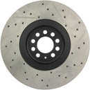 StopTech Sport Drilled & Slotted Brake Rotors – 2004-2006 Audi TT Quattro product image 5