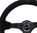 NRG 350mm Deep Dish Suede Steering Wheel – 3" Dish
