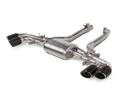 Akrapovič Slip-On Line (Titanium) with Carbon Fiber Titanium Tips – 2020-23 BMW X5M (F95) / X6M (F96)
