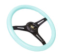 NRG 350mm Wood Grain Steering Wheel – 1.5" Deep Dish