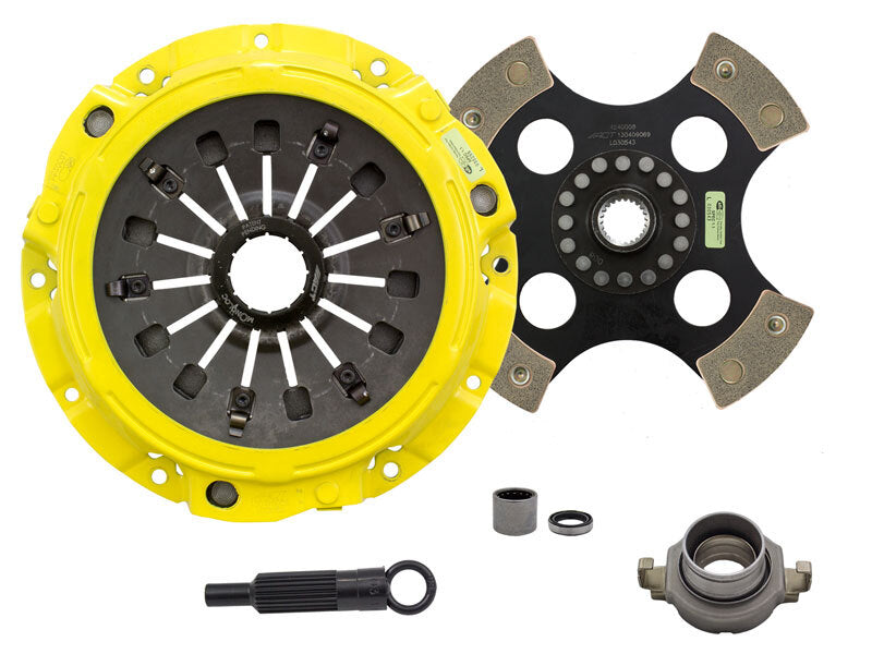 ACT Extreme Race Rigid 4 Pad Clutch Kit with Monoloc - 1993-1995 Mazda RX-7 (FD3S)