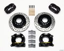 Wilwood Forged Dynalite Brake Kit (Drilled Rotors) - Chevrolet C-10 - Park 2.42 Offset 5-Lug / Pro Street / Parking Brake | 140-10094-D