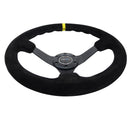 NRG 350mm Deep Dish Suede Steering Wheel – 3" Dish