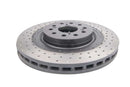 DBA 4000 Series Cross Drilled Rotor (Front) - 17-21 Honda Civic Type R (FK8)