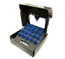 NRG 500 Series M12 X 1.5 Bullet Shape Steel Lug Nut Set - 21 Pc with Lock Key