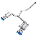 AWE Tuning Touring Edition Exhaust (Vapor Blue Tips) - 12-14 Subaru WRX STI Sedan