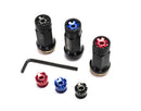 Wheel Mate Muteki Aluminum Closed-End Cap Set – 24-Piece