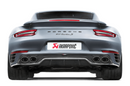 Akrapovič Rear Carbon Fiber Diffuser – 2016–2017 Porsche 911 Turbo / Turbo S (991.2)