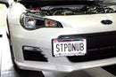 GrimmSpeed License Plate Relocation Kit - 10+ Subaru Legacy / Outback / 13+ Subaru BRZ / 13+ Scion FR-S