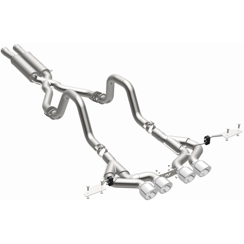 Magnaflow 00-04 Chev Corvette V8 5.7L Comp Series Quad Ctr Rr Exit SS Cat-Back Perf Exhaust