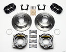Wilwood Dynapro Low-Profile Brake Kit - 1958-1964 Parking Olds/Pontiac Ends - 11.00 in Rotors / 2.81 in Offset / Parking Brake | 140-11397
