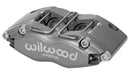 Wilwood Dynapro Radial DS Brake Caliper - 1.25 in Piston Bore / 1.00 in Rotor Thickness / Anodized / Dust Seal | 120-14700